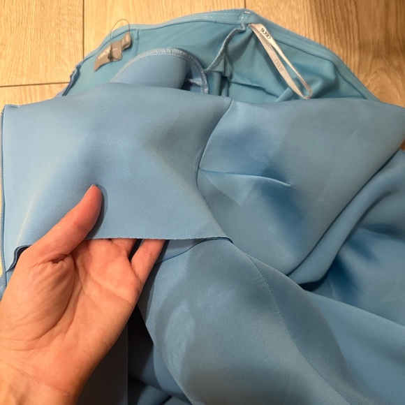 ASOS DESIGN Bandeau Crop Top Prom Midi Dress - Picture 4 of 6